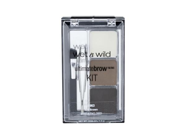 Wet n Wild Ultimate Brow Ash Brown (W) 2,5g, Set a paletka na obočie