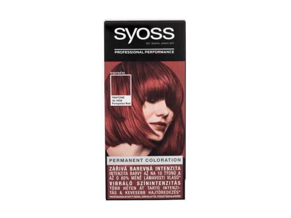 Syoss Permanent Coloration 5-72 Pompeian Red (W) 50ml, Farba na vlasy