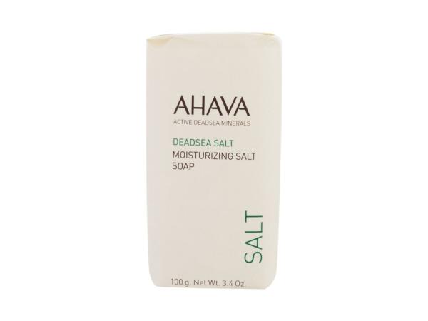 AHAVA Deadsea Salt Moisturizing Salt Soap (W) 100g, Tuhé mydlo