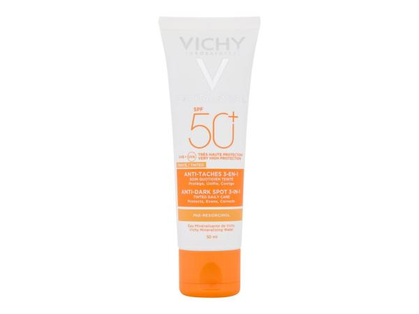 Vichy Capital Soleil Anti-Dark Spot 3-in-1 (W) 50ml, Denný pleťový krém SPF50+