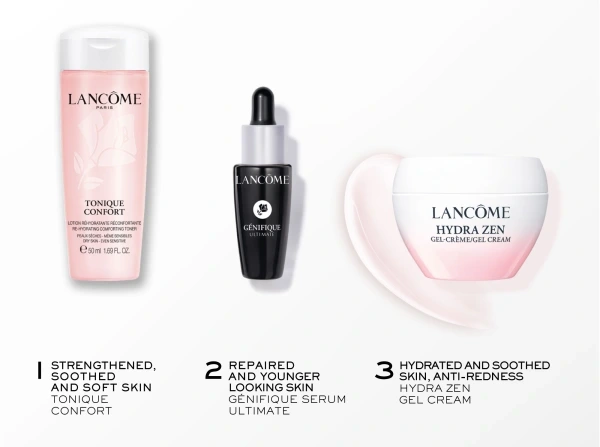 Lancôme Hydra Zen Gel Cream (W) 15ml, Denný pleťový krém, Sada 1