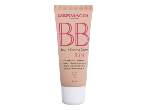 Dermacol BB Beauty Balance Cream 8 IN 1 1 Fair (W) 30ml, BB krém SPF15