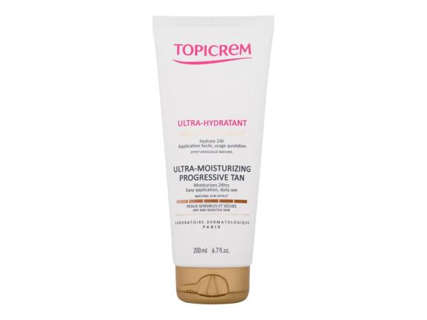 Topicrem Ultra-Moisturizing Progrerssive Tan (W) 200ml, Samoopaľovací prípravok