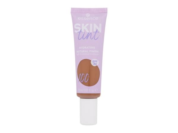 Essence Skin Tint Hydrating Natural Finish 100 (W) 30ml, Make-up SPF30