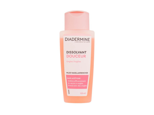 Diadermine Gentle Nail Polish Remover (W) 125ml, Odlakovač nechtov