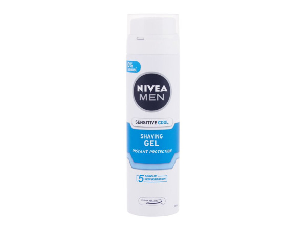 Nivea Men Sensitive Cooling (M) 200ml, Gél na holenie
