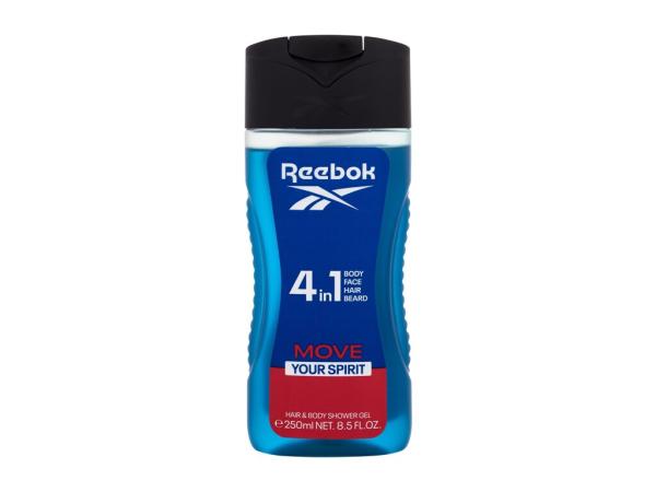 Reebok Move Your Spirit (M) 250ml, Sprchovací gél