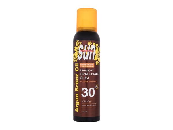 Vivaco Sun Argan Bronz Oil Spray (U) 150ml, Opaľovací prípravok na telo SPF30