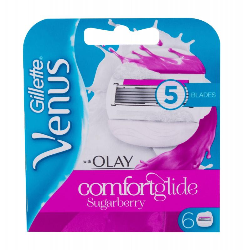 Gillette & Olay Sugarberry Venus (W) 6ks, Náhradné ostrie