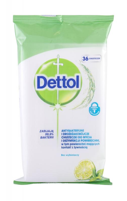 Dettol Cleansing Surface Wipes Antibacterial (U) 36ks, Antibakteriálny prípravok
