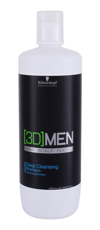 Schwarzkopf Professi Deep Cleansing 3DMEN (M) 1000ml, Šampón