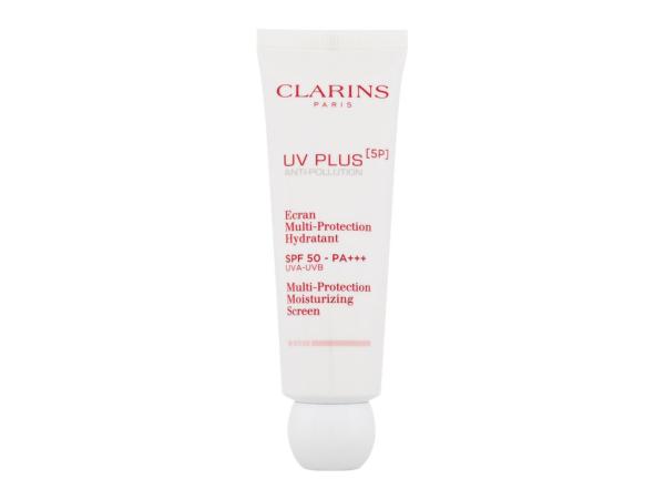 Clarins UV Plus 5P Multi-Protection Moisturizing Screen Rose (W) 50ml, Opaľovací prípravok na tvár SPF50