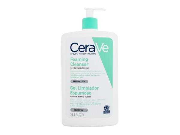 CeraVe Facial Cleansers Foaming Cleanser (W) 1000ml, Čistiaci gél