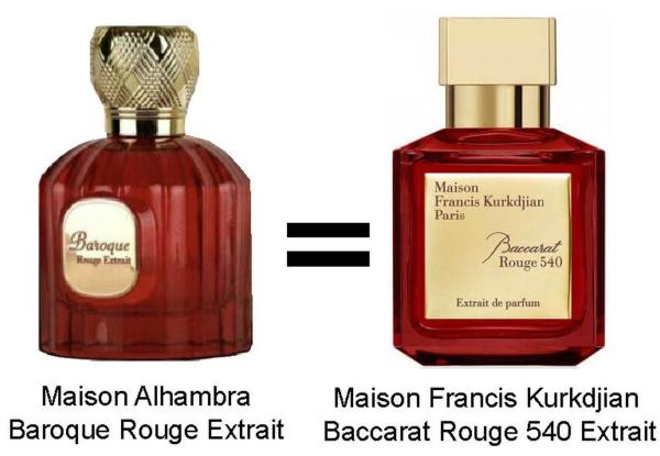 Maison Alhambra Baroque Rouge Extrait 100ml, Parfum (U)
