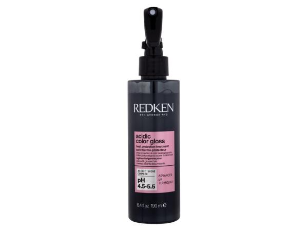 Redken Acidic Color Gloss Heat Protection Treatment (W) 190ml, Pre tepelnú úpravu vlasov