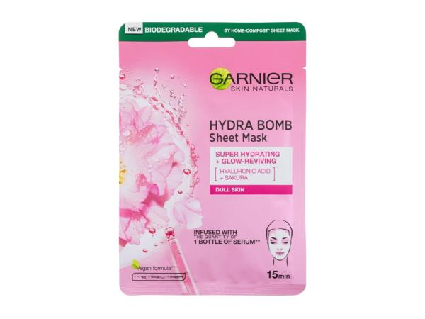 Garnier Hydra Bomb Sakura Skin Naturals (W)  1ks, Pleťová maska