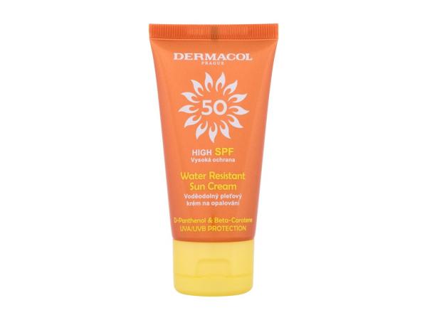 Dermacol Sun Water Resistant Cream (U) 50ml, Opaľovací prípravok na tvár SPF50