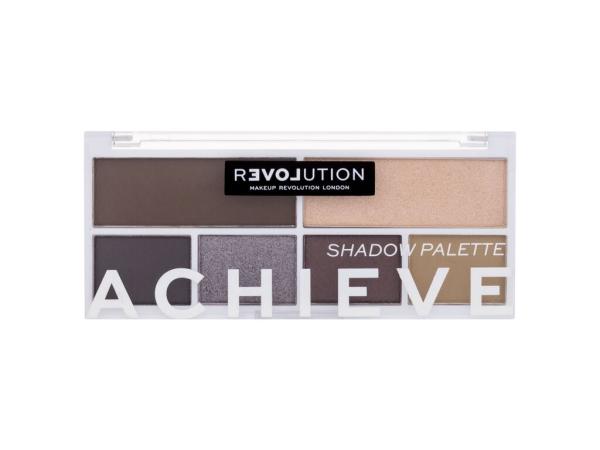Revolution Relove Colour Play Shadow Palette Achieve (W) 5,2g, Očný tieň