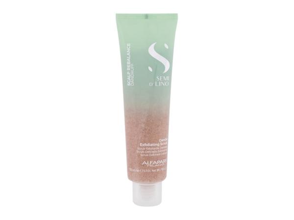 ALFAPARF MILANO Semi Di Lino Scalp Rebalance Gentle Exfoliating Scrub (W) 150 ml, Prípravok proti lu