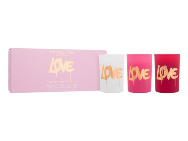 Revolution Home Love (U) 40g, Vonná sviečka Mini Scented Candle Trio