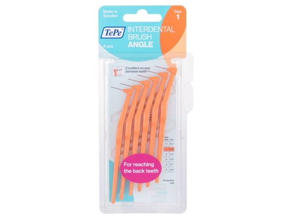 TePe Angle (U) 6ks, Medzizubná kefka 0,45 mm