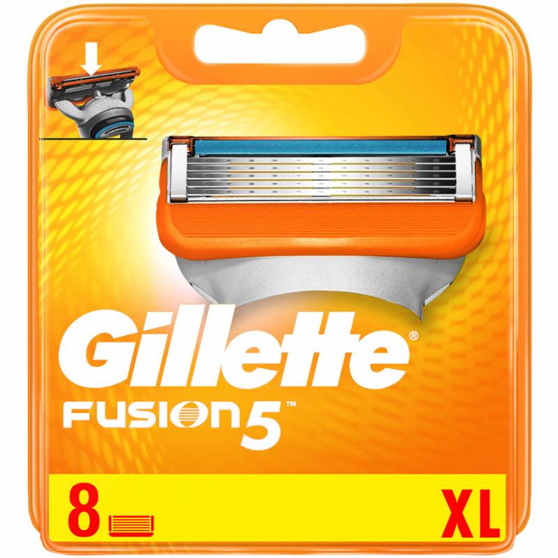 Gillette Fusion 8ks, Náhradné ostrie pre mužov