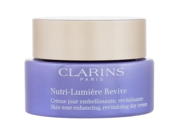 Clarins Nutri-Lumiére Revive Skin Tone Enhancing, Revitalizing Day Cream (W) 50ml, Denný pleťový krém