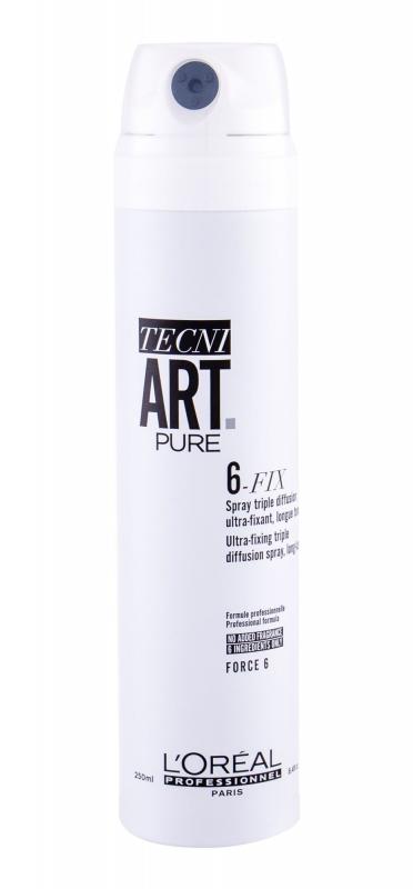 L´Oréal Professionne Pure 6-Fix Tecni.Art (W) 250ml, Lak na vlasy