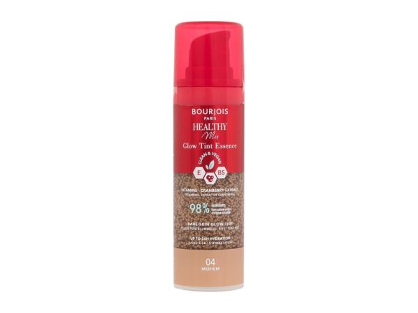 BOURJOIS Paris Healthy Mix Clean & Vegan Glow Tint Essence 04 Medium (W) 30ml, Make-up