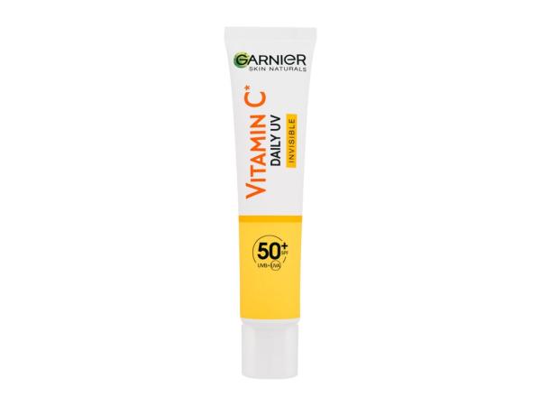 Garnier Skin Naturals Vitamin C Daily UV Invisible (W) 40ml, Denný pleťový krém SPF50+