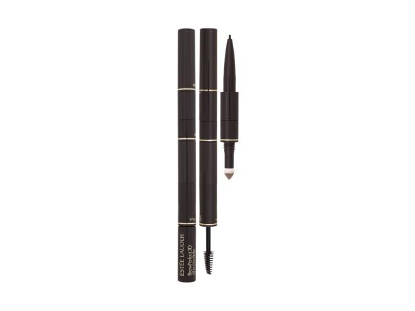 Estée Lauder Brow Perfect 3D All-in-One Styler 09 Dark Brunette (W) 1ks, Ceruzka na obočie