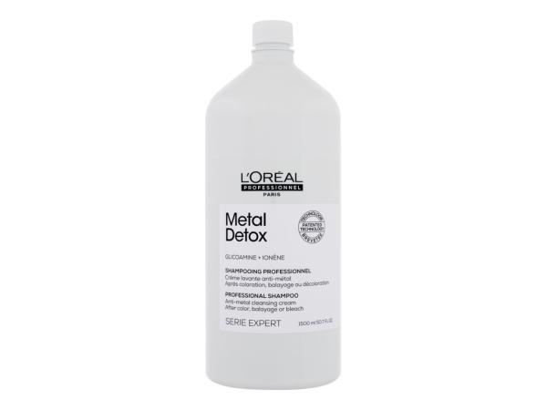 L'Oréal professionnel Metal Detox Professional Shampoo (W) 1500 ml, Šampón