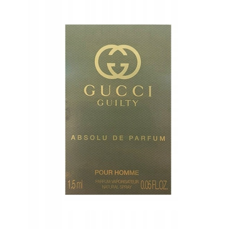 Vzorka Gucci Guilty Absolu De Parfum Pour Homme (M) 1.5ml, Parfum