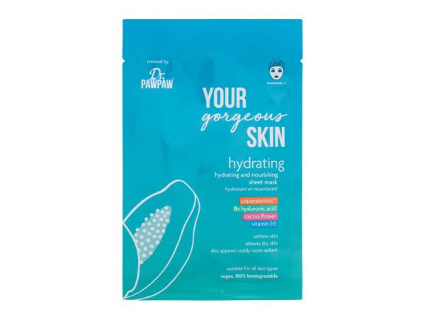 Dr. PAWPAW Your Gorgeous Skin Hydrating Sheet Mask (W) 25ml, Pleťová maska