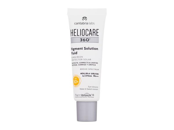 Heliocare 360 Pigment Solution Fluid (U) 50ml, Opaľovací prípravok na tvár SPF50+