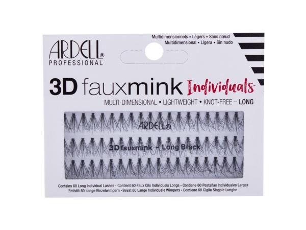 Ardell 3D Faux Mink Individuals Black (W) 60ks, Umelé mihalnice Long
