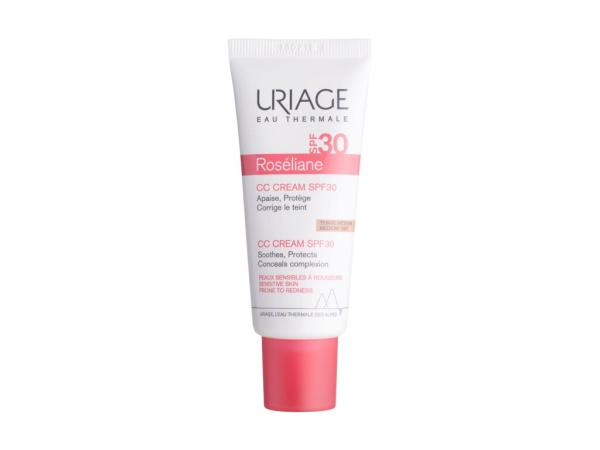 Uriage Roséliane CC Cream Medium Tint (W) 40ml, CC krém SPF30