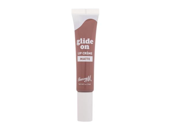 Barry M Glide On Lip Creme Cookie Crumble (W) 10ml, Rúž Matte