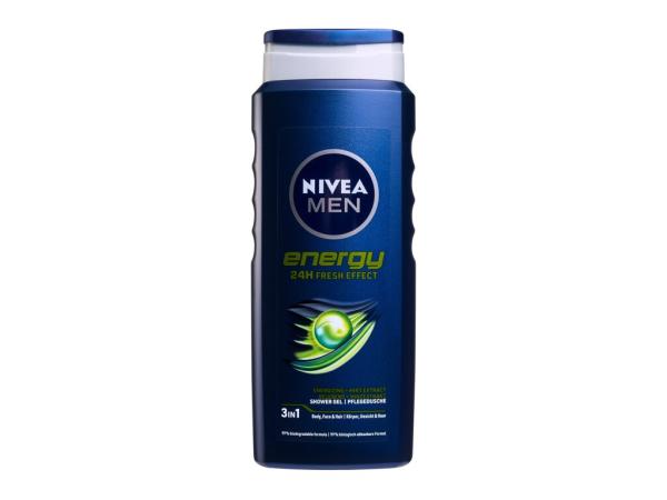Nivea Men Energy (M) 500ml, Sprchovací gél