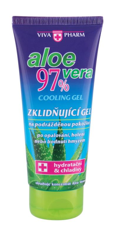 Vivaco Aloe Vera Cooling Gel VivaPharm (U)  100ml, Prípravok po opaľovaní
