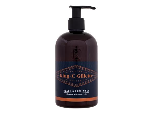 Gillette Beard & Face Wash King C. (M)  350ml, Šampón na fúzy