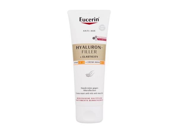 Eucerin Hyaluron-Filler + Elasticity Hand Cream (W) 75ml, Krém na ruky SPF30