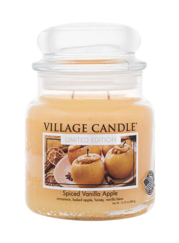 Village Candle Limited Edition Spiced Vanilla Apple (U)  389g, Vonná sviečka