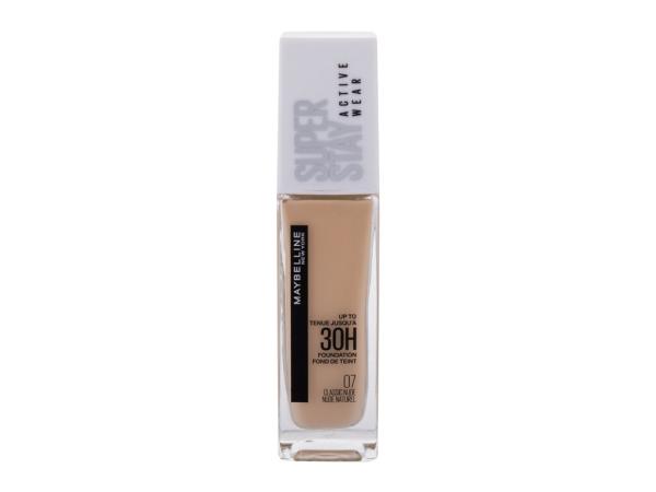 Maybelline Superstay Active Wear 07 Classic Nude (W) 30ml, Make-up 30H