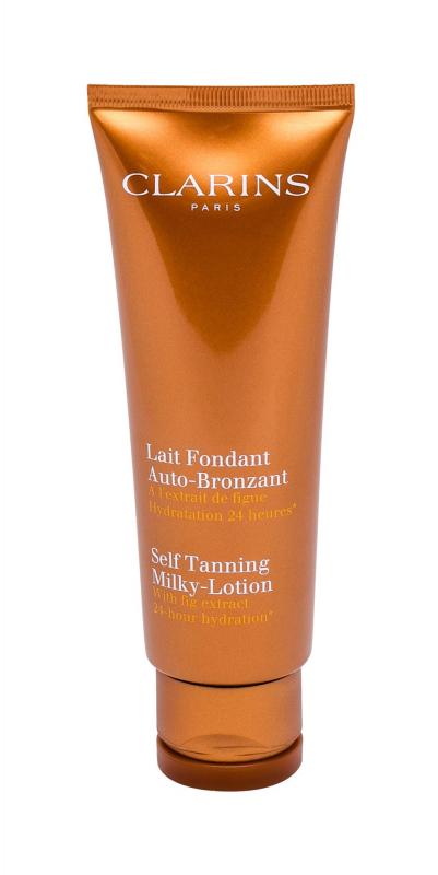 Clarins Self Tan Milky-Lotion (W) 125ml, Samoopaľovací prípravok