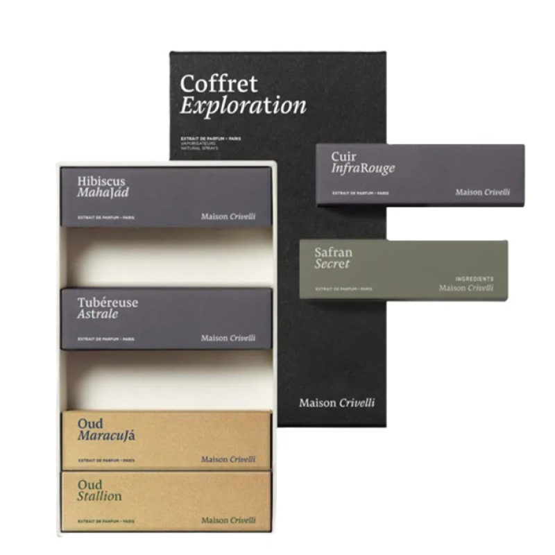 Maison Crivelli Coffret Exploration Discovery (U) Set 6 × 5ml, Parfumový extrakt