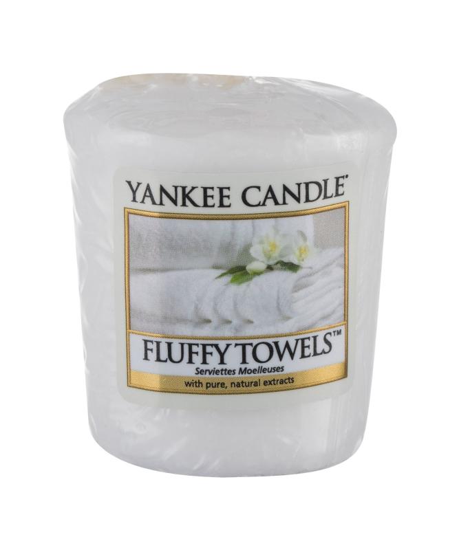 Yankee Candle Fluffy Towels (U)  49g, Vonná sviečka