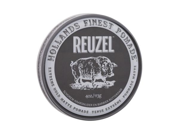 Reuzel Hollands Finest Pomade Extreme Hold Matte Pomade (M) 113g, Krém na vlasy