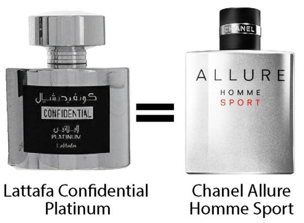 Lattafa Confidential Platinum 100ml, Parfumovaná voda (M)