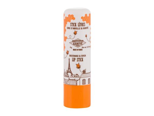 Institut Karité Shea Lip Stick Beeswax (W) 4g, Balzam na pery